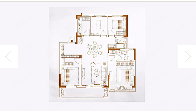 银城上棠颐和府 户型图